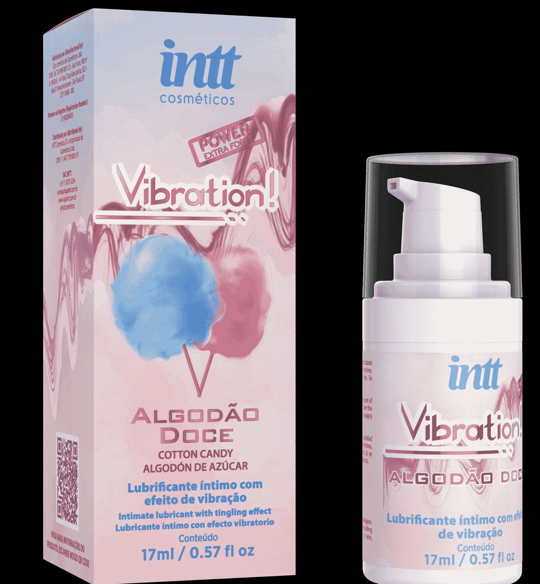 Vibration Algodão doce (vibrador líquido)